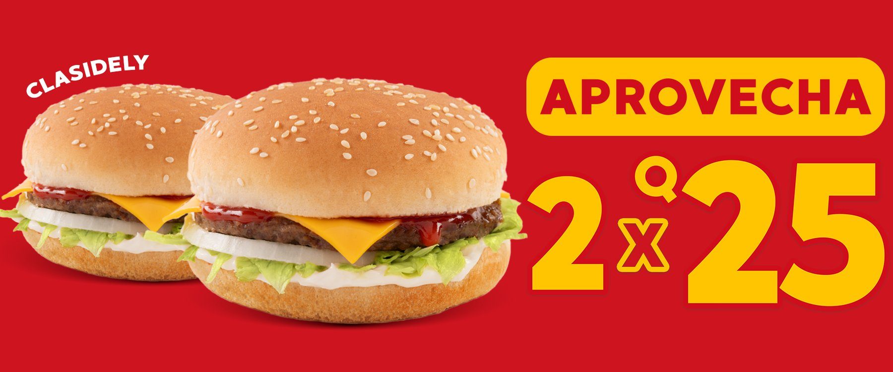 ¡Aprovecha 2 ClasiDely x Q25!